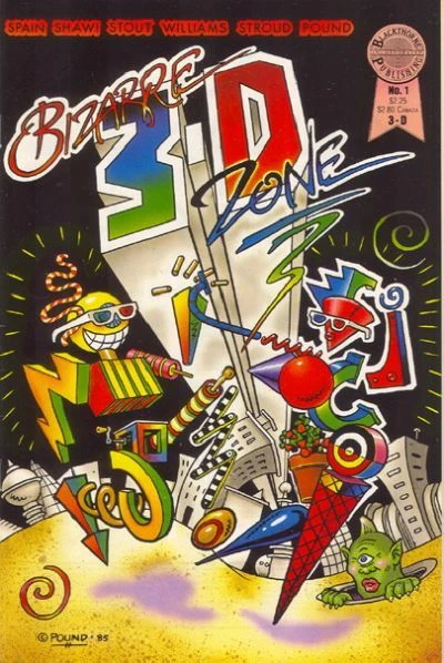 Cover of Bizarre 3-D Zone