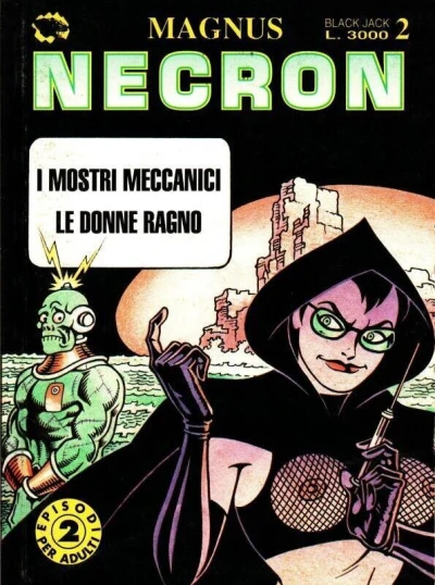 Cover of I mostri meccanici; Le donne ragno