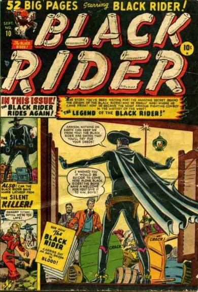 Cover of The Legend Of The Black Rider!