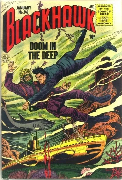 Cover of Doom in the Deep