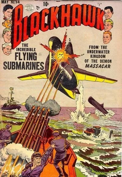 Cover of The Incredible Flying Submarines