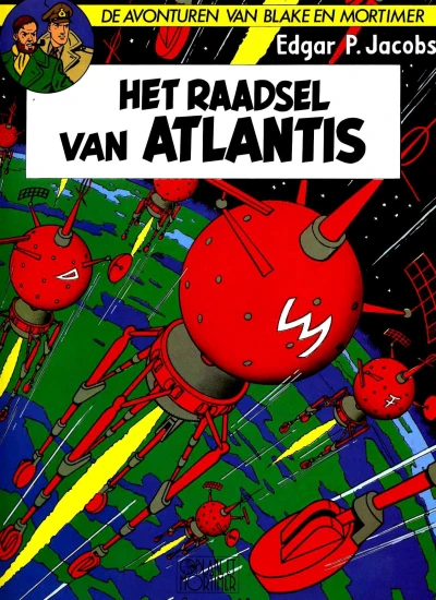Cover of Het Raadsel van Atlantis