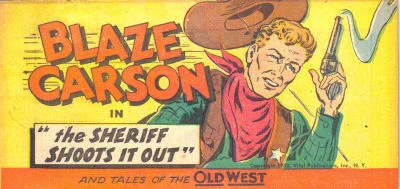 Cover of The Sheriff Shoots It Out