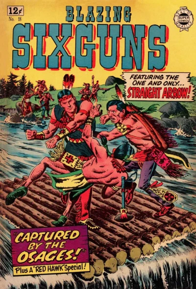 Cover of Blazing Sixguns 18