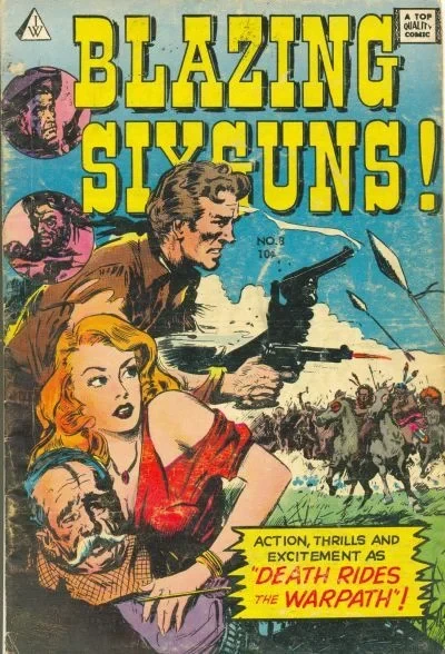 Cover of Blazing Sixguns 8