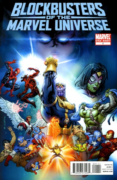 Cover of Blockbusters of the Marvel Universe