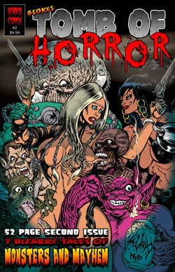 Cover of 7 Bizarre Tales of Monters and Mayhem