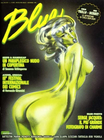Cover of Un Paraplegico Nudo in Copertina