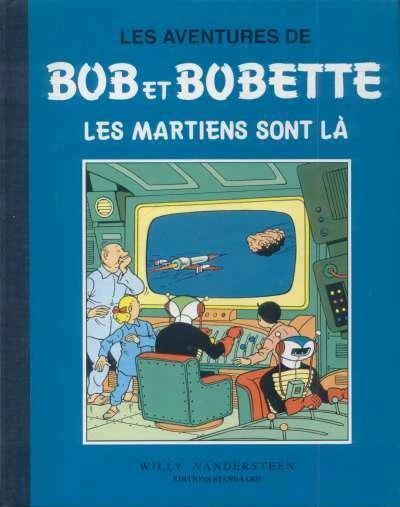 Cover of Les martiens sont là