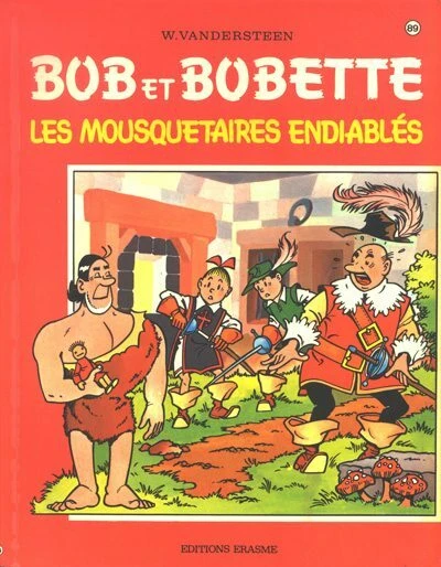 Cover of Les mousquetaires endiablés