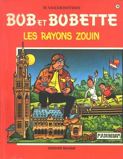 Cover of Les rayons zouin