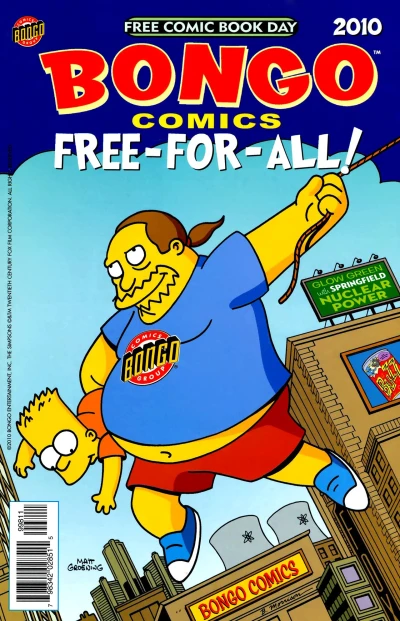 Cover of Clown Therapy; Maggie's Crib; Homer Beats the Heat; The League of Extraordinary Barts