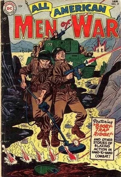 Cover of Booby Trap Ridge!; Veteran Rookie!; Life Of A Dog Tag!; Blow Torch Pilots; Frogman's Secret!