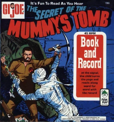 Cover of GIJoe The Secret of the Mummy's Tomb