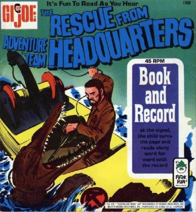 Cover of GIJoe The Rescue from Adventure Team Headquarters