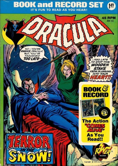Cover of Dracula Terror in the Snow
