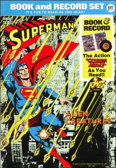 Cover of Superman "Alien Creatures"