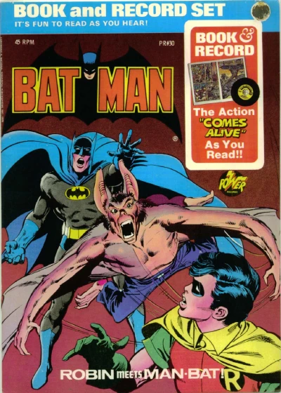Cover of Batman Robin meets Man-Bat!