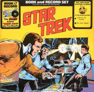 Cover of Star Trek A Mirror for Futility The Time Stealer