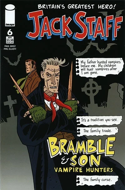 Cover of Bramble & Son Vampire Hunters