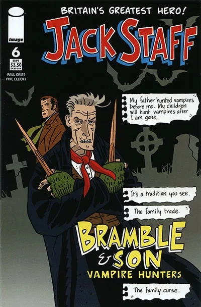 Cover of Bramble & Son Vampire Hunters