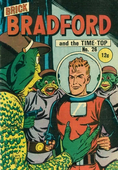 Cover of Brick Bradford and the Time-Top