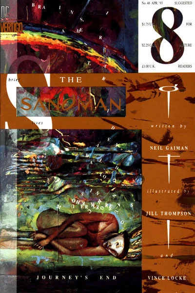 Cover of Brief Lives 8: Journey's End - Brains, a Heart, a Ride in a Balloon - Dinner - Something New - The Illusion of Permanence - A Wreath of Bright Stars - Echoes of Darkness - Up. Out.