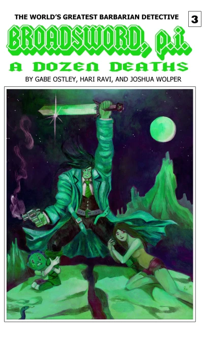 Cover of Book Three: A Dozen Deaths