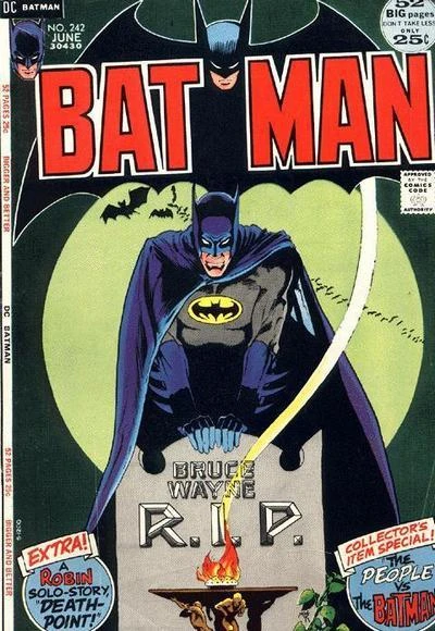 Cover of "Bruce Wayne - - Rest In Peace"!