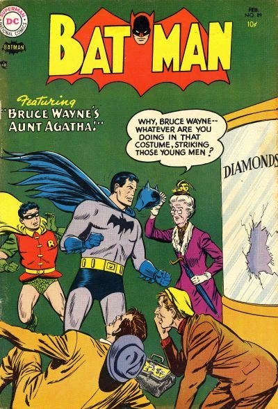 Cover of Bruce Wayne's Aunt Agatha!