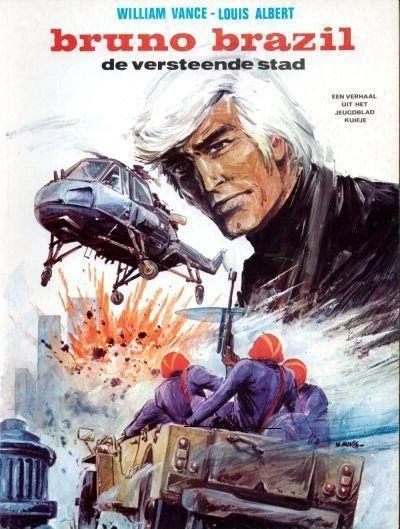 Cover of De versteende stad