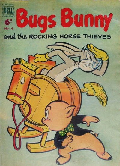 Cover of Bugs Bunny and The Rocking Horse Thieves