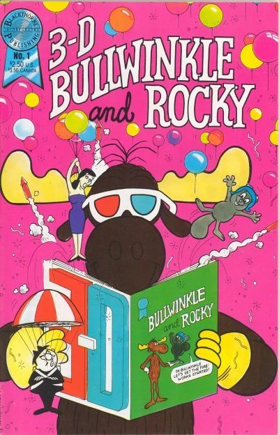 Cover of Bullwinkle & Rocky 3-D