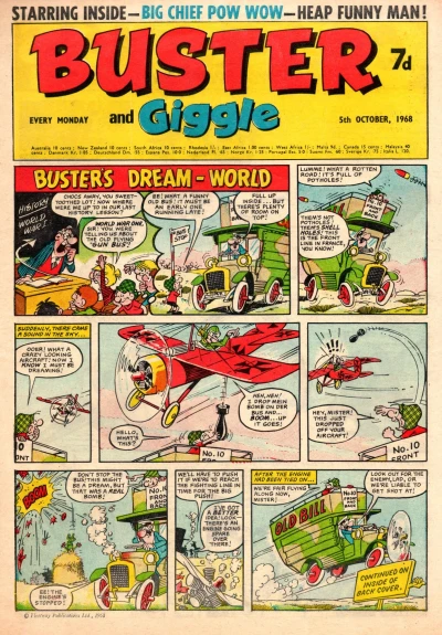 Cover of Issue #19681005