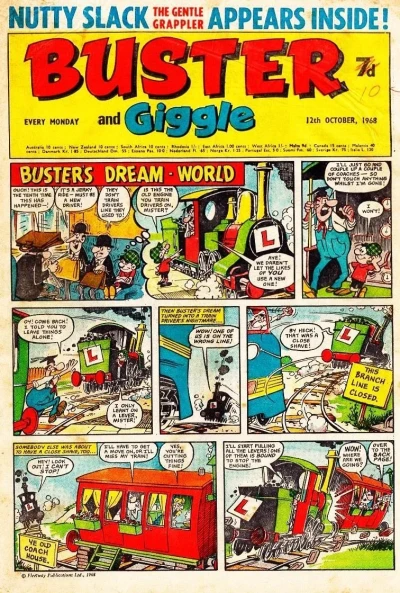 Cover of Issue #19681012