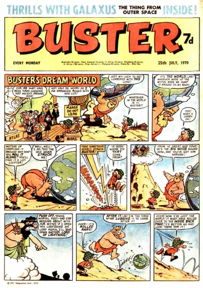 Cover of Issue #19700725