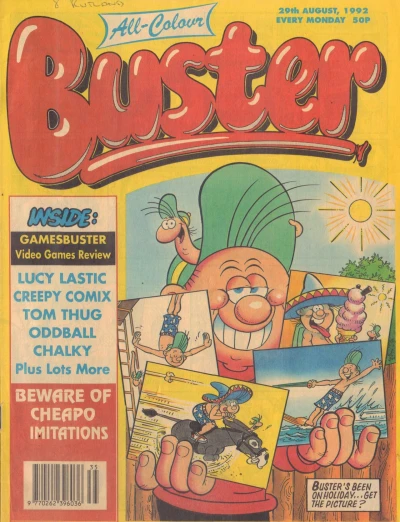 Cover of Issue #19920829