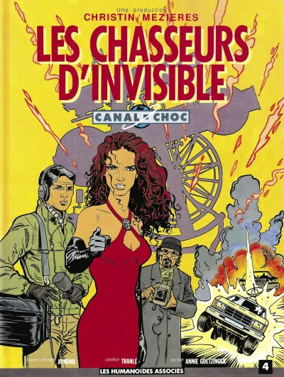 Cover of Les Chasseurs d'Invisible
