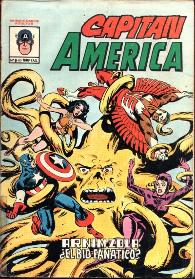 Cover of Arnim Zola... ¡El bio-fanatico!; ¡Día de lucha decisivo!