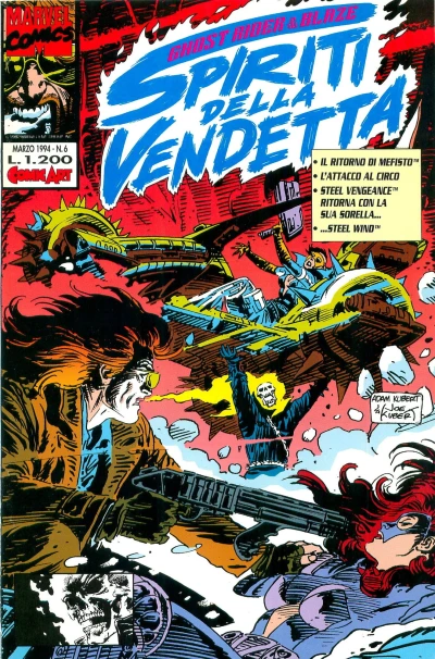 Cover of Spiriti della vendetta 6