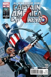 Captain America and Hawkeye