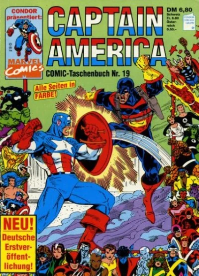 Cover of Captain America in der Falle