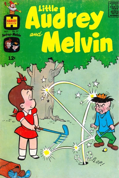 Cover of Little Audrey and Melvin