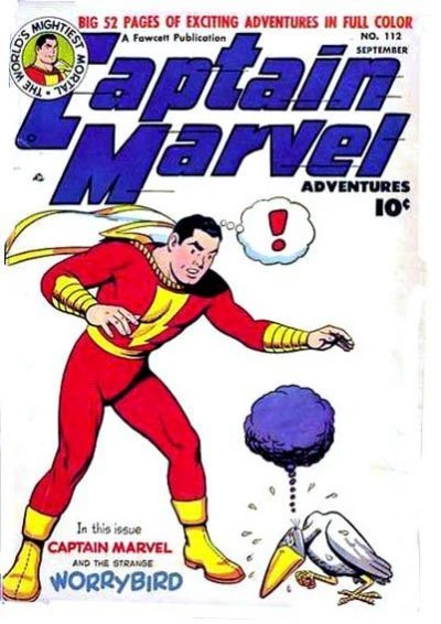 Cover of Capt. Marvel Fights the History Hoax