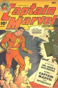 Mr. Mind's Black Death Ray! ; Captain Marvel visits Pittsburgh!