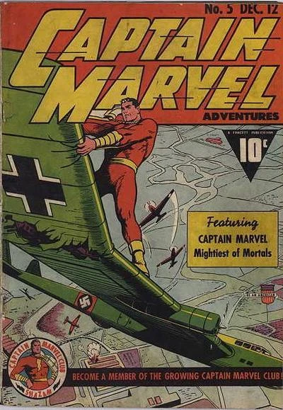Cover of Captain Marvel's Double Trouble