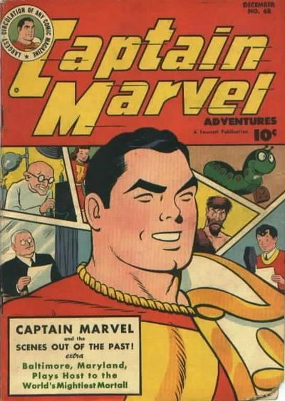 Cover of Captain Marvel and the Scenes Out of the Past