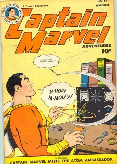 Cover of Captain Marvel Meets the Atom Ambassador