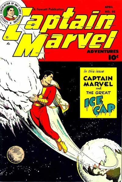 Cover of Captain Marvel and the Great Ice Cap
