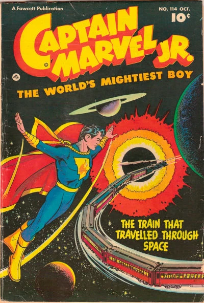 Cover of The Train that Traveled Through Space
